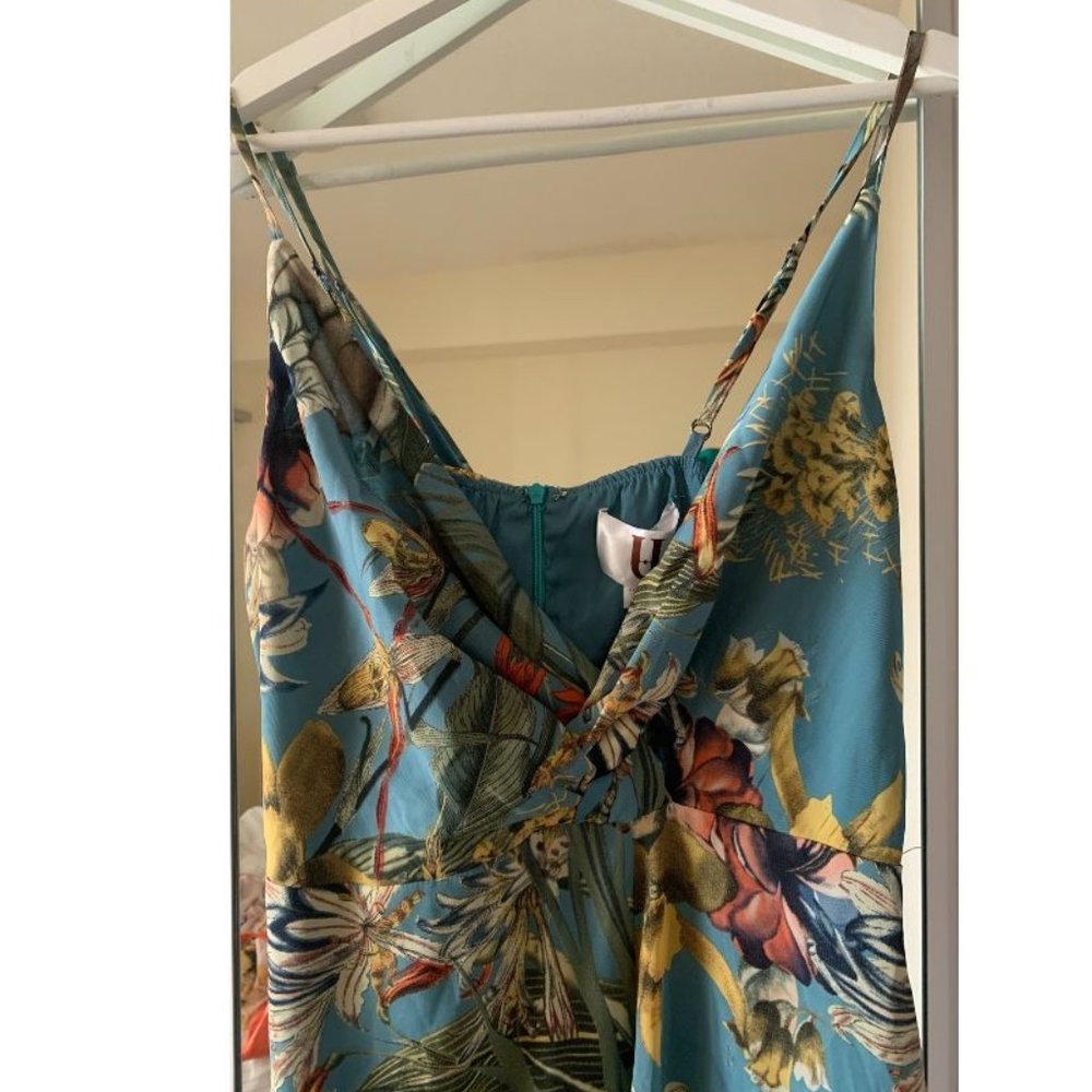 NWT Forever Unique Floral Maxi Dress UK10/US6
